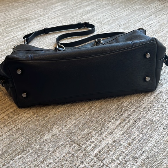 Like New navy blue Coach convertible purse. - Picture 3 of 7